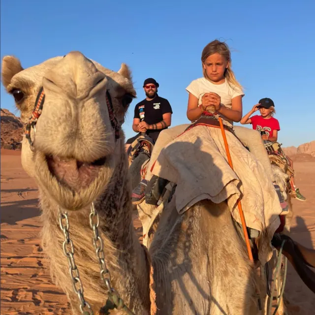 Guided camel ride – Desert Dreams