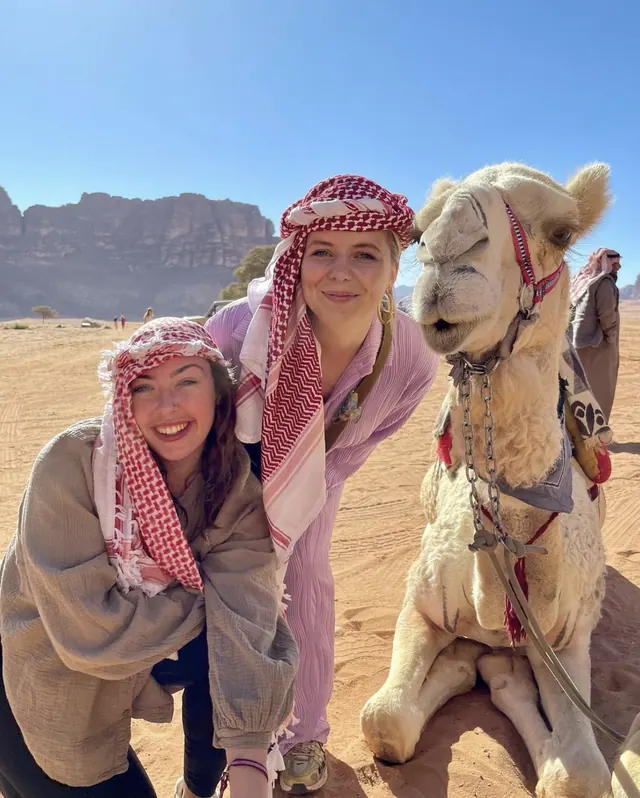 Guided camel ride – Desert Dreams